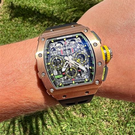 richard mille 11 03 full rose gold|Richard Mille watch cost.